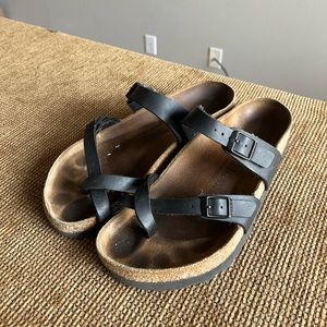 Black Birkenstocks